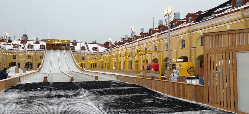 Никольские ряды зимой